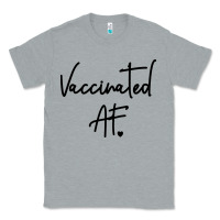 Heather Grey pro vaccination Classic Tee - artisFamous