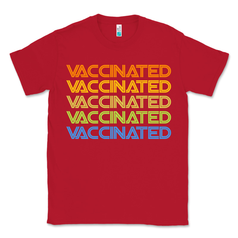 Vaccinated Retro Classic Tee by artisFamous | Teevron