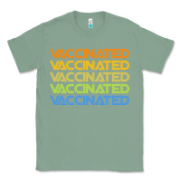 Sage vaccinated retro Classic Tee - artisFamous