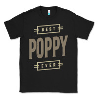 Black Mens Best Poppy Ever | Poppy Gift Classic Tee - artisFamous