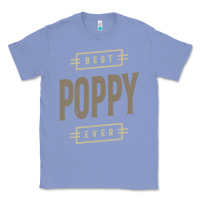 Colony Blue Mens Best Poppy Ever | Poppy Gift Classic Tee - artisFamous