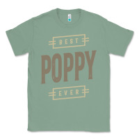 Sage Mens Best Poppy Ever | Poppy Gift Classic Tee - artisFamous