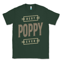 Sports Green Mens Best Poppy Ever | Poppy Gift Classic Tee - artisFamous