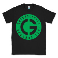 Black Greensleeves Records Classic Tee - artisFamous