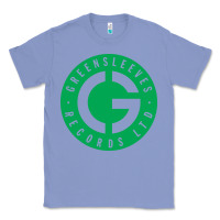 Colony Blue Greensleeves Records Classic Tee - artisFamous