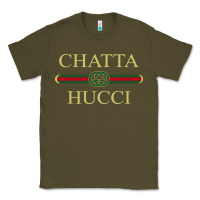 Army Green chatta hucci Classic Tee - artisFamous