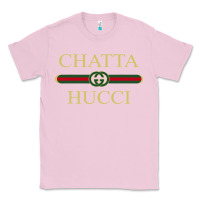 Bubblegum Pink chatta hucci Classic Tee - artisFamous