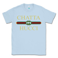 Dusty Blue chatta hucci Classic Tee - artisFamous