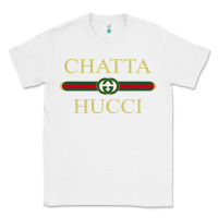 White chatta hucci Classic Tee - artisFamous