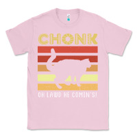 Bubblegum Pink chonk cat funny cat meme cat dad cat mom Classic Tee - artisFamous