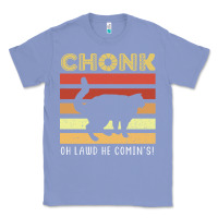 Colony Blue chonk cat funny cat meme cat dad cat mom Classic Tee - artisFamous