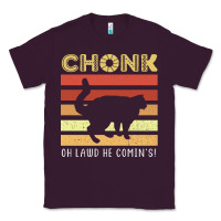 Plum chonk cat funny cat meme cat dad cat mom Classic Tee - artisFamous