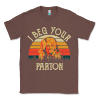 Chestnut vintage i beg your parton Classic Tee - artisFamous