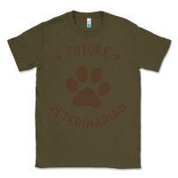 Army Green future veterinarian Classic Tee - artisFamous