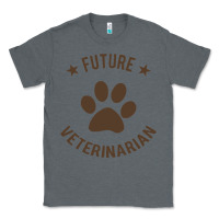 Charcoal Heather future veterinarian Classic Tee - artisFamous