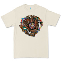 Bone Autism Awareness Baseball Premium Tee - CowhideDigitalArt