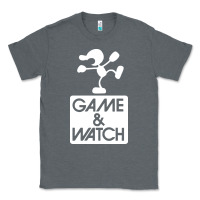 Charcoal Heather game & watch tribute Classic Tee - artisFamous