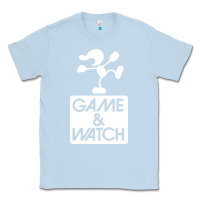 Dusty Blue game & watch tribute Classic Tee - artisFamous