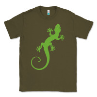 Army Green gecko reptile Classic Tee - artisFamous