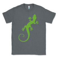 Charcoal Heather gecko reptile Classic Tee - artisFamous