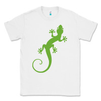 White gecko reptile Classic Tee - artisFamous