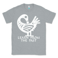 Heather Grey african adinkra sankofa Classic Tee - artisFamous