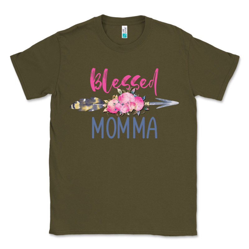 Blessed Momma Classic Tee by artisFamous | Teevron
