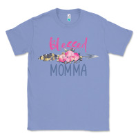 Colony Blue blessed momma Classic Tee - artisFamous