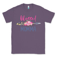 Lavender blessed momma Classic Tee - artisFamous
