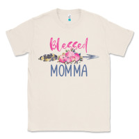 Natural blessed momma Classic Tee - artisFamous