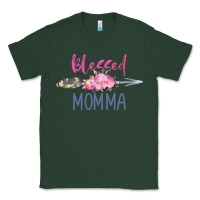 Sports Green blessed momma Classic Tee - artisFamous