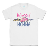 White blessed momma Classic Tee - artisFamous
