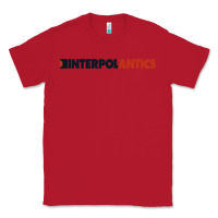 Red interpol antics crop top Classic Tee - artisFamous