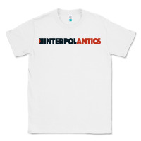 White interpol antics crop top Classic Tee - artisFamous