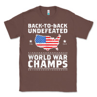 Chestnut back to back undefeated world war champs Classic Tee - artisFamous