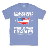 Colony Blue back to back undefeated world war champs Classic Tee - artisFamous