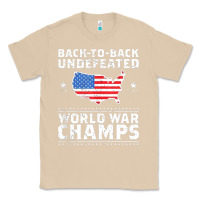 Mushroom back to back undefeated world war champs Classic Tee - artisFamous