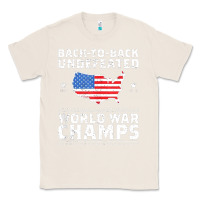 Natural back to back undefeated world war champs Classic Tee - artisFamous