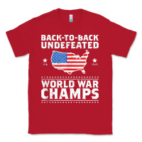 Red back to back undefeated world war champs Classic Tee - artisFamous