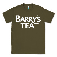 Army Green barry's tea graphic Classic Tee - artisFamous