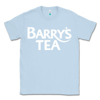 Dusty Blue barry's tea graphic Classic Tee - artisFamous