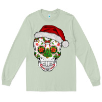 Matcha sugar skull  christmas Long Sleeve Tee - BarkalooDesign