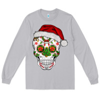 Moon Dust sugar skull  christmas Long Sleeve Tee - BarkalooDesign