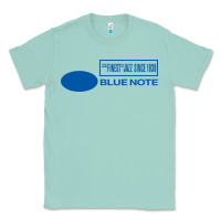 Seafoam blue note jazz music records Classic Tee - artisFamous
