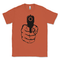 Copper hands up pistol Classic Tee - artisFamous