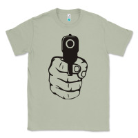 Matcha hands up pistol Classic Tee - artisFamous