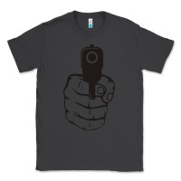 Smoke hands up pistol Classic Tee - artisFamous