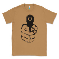 Toasted Coconut hands up pistol Classic Tee - artisFamous