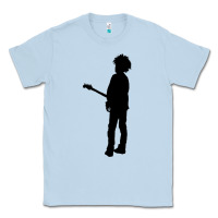 Dusty Blue ro.b.e.r.t.  &' c.u.r.e'  smith  baseball ¾ sleeve t shirt Classic Tee - artisFamous