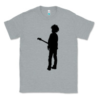 Heather Grey ro.b.e.r.t.  &' c.u.r.e'  smith  baseball ¾ sleeve t shirt Classic Tee - artisFamous